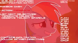 Size: 1225x685 | Tagged: derpibooru import, rainbow dash, safe, skynet, terminator