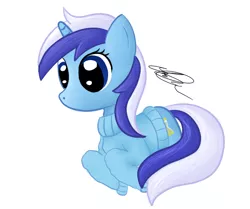 Size: 766x641 | Tagged: dead source, safe, artist:fribox, derpibooru import, minuette, pony, unicorn, clothes, no mouth, solo, sweater
