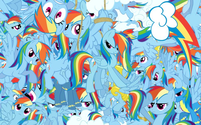 Size: 2560x1600 | Tagged: safe, artist:lightningbolt, derpibooru import, rainbow dash, pony, cutie mark, rainbow blitz, so much pony, vector, wallpaper