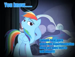 Size: 1002x759 | Tagged: bed, bedroom eyes, derpibooru import, meme, rainbow dash, random, seduce, suggestive