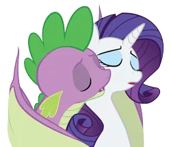 Size: 4538x3890 | Tagged: suggestive, artist:qtmarx, derpibooru import, rarity, spike, dragon, female, hilarious in hindsight, implied sex, interspecies, male, older, older spike, shipping, sparity, straight, teenage spike, winged spike, wings