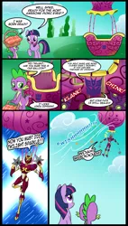 Size: 907x1600 | Tagged: artist:madmax, balloon, comic, crossover, derpibooru import, nightbird, picnic, safe, spike, transformers, twilight sparkle