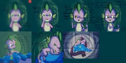 Size: 2000x1001 | Tagged: artist:voiceless, ask, cute, derpibooru import, paranoid twilight, safe, spike, twilight sparkle