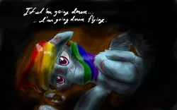 Size: 7680x4800 | Tagged: absurd resolution, artist:reginart-renart, derpibooru import, grimdark, rainbow dash