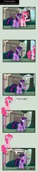 Size: 1400x6296 | Tagged: safe, artist:toxic-mario, derpibooru import, pinkie pie, twilight sparkle, earth pony, pony, unicorn, comic, duo, duo female, female, fourth wall, mare, photoshop, unicorn twilight