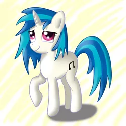 Size: 1000x1000 | Tagged: artist:doipyhoovez, derpibooru import, safe, solo, vinyl scratch