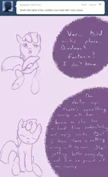 Size: 660x1080 | Tagged: artist:a6p, ask, ask dinky doo, derpibooru import, dinky hooves, safe, tumblr