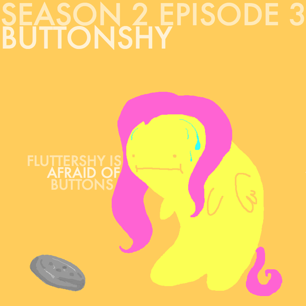 Size: 800x800 | Tagged: artist:netherlips, button, derpibooru import, fluttershy, safe, scared