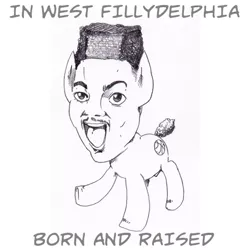 Size: 450x450 | Tagged: derpibooru import, fillydelphia, ponified, safe, solo, the fresh prince of bel-air, will smith