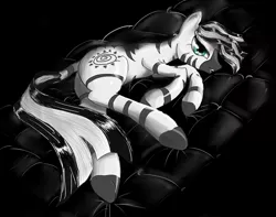 Size: 976x771 | Tagged: artist:madhotaru, derpibooru import, female, plot, solo, solo female, suggestive, zebra, zecora