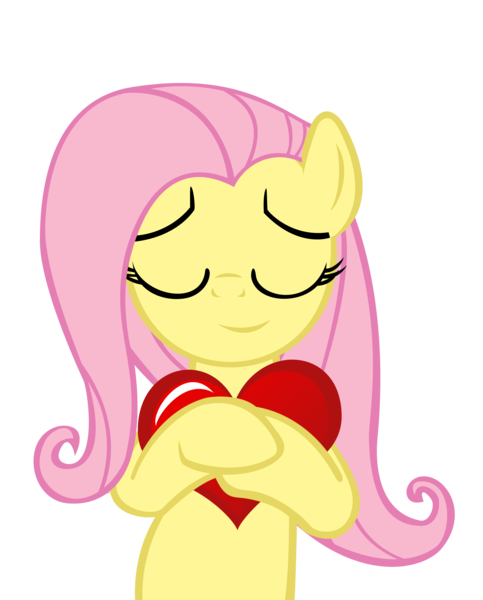 Size: 3000x3728 | Tagged: source needed, useless source url, safe, artist:sociox, derpibooru import, fluttershy, pegasus, pony, cute, eyes closed, female, heart, high res, hnnng, mare, no more ponies at source, photoshop, shyabetes, simple background, solo, transparent background, valentine
