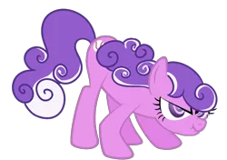 Size: 1914x1348 | Tagged: safe, artist:shaddyshad, derpibooru import, screwball, earth pony, pony, angry, cute, female, hatless, mare, missing accessory, scrunchy face, simple background, swirly eyes, transparent background, vector