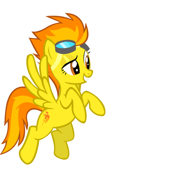 Size: 1280x1302 | Tagged: artist:themedic22, derpibooru import, safe, simple background, solo, spitfire, transparent background, vector