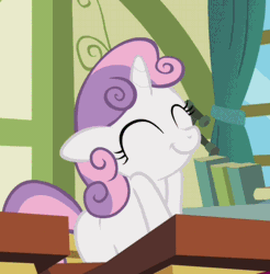 Size: 387x393 | Tagged: animated, clopping, derpibooru import, edit, edited screencap, implied clopping, implied foalcon, masturbation, out of context, ponyville confidential, screencap, suggestive, sweetie belle