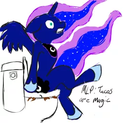 Size: 900x900 | Tagged: dead source, safe, artist:hellbunny, derpibooru import, princess luna, pony, but why, diarrhea, female, mare, poop, pooping, toilet