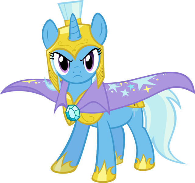 Size: 4264x4000 | Tagged: safe, artist:spaceponies, derpibooru import, trixie, pony, unicorn, absurd resolution, female, looking at you, mare, royal guard armor, simple background, solo, transparent background