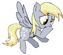 Size: 270x236 | Tagged: safe, derpibooru import, derpy hooves, pegasus, pony, animated, animated png, female, flying, mare, simple background, solo, transparent background