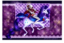 Size: 3000x2000 | Tagged: artist:princess-prince, crossover, derpibooru import, fabulosity, fabulous, ghirahim, high res, rarity, safe, the legend of zelda