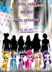 Size: 693x958 | Tagged: applejack, artist needed, derpibooru import, fluttershy, hilarious in hindsight, humanized, live action, mane six, movie, movie poster, new york, paramount, paramount pictures, pinkie pie, rainbow dash, rarity, safe, transformers, twilight sparkle