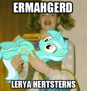 Size: 350x365 | Tagged: derpibooru import, ermahgerd, heartstrings, human, image macro, lerya hertsterns, lyra heartstrings, safe, wat