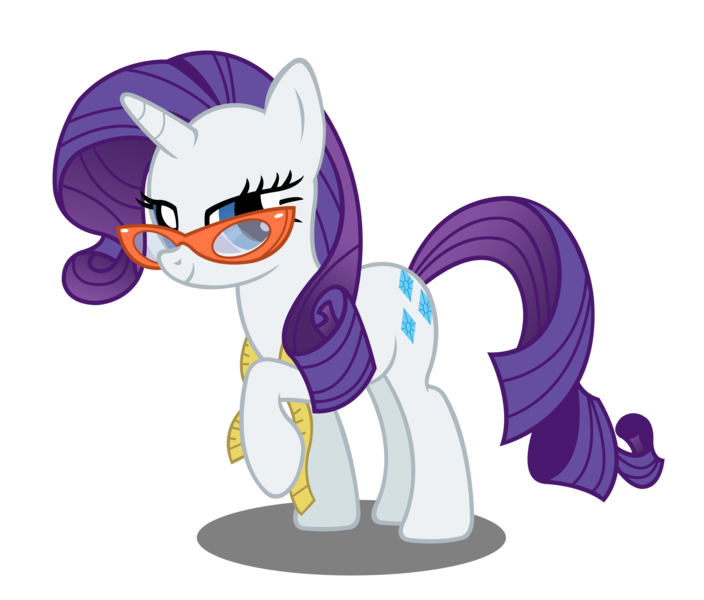 Size: 5000x4259 | Tagged: absurd resolution, artist:moonbrony, derpibooru import, glasses, rarity, rarity's glasses, safe, simple background, transparent background, vector
