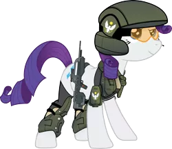 Size: 2600x2242 | Tagged: artist:mackaged, crossover, dead source, derpibooru import, halo (series), high res, rarity, safe, simple background, transparent background, unsc, vector