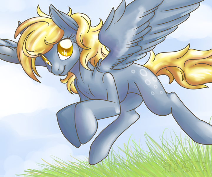 Size: 1000x833 | Tagged: safe, artist:rozga, derpibooru import, derpy hooves, pegasus, pony, female, mare, solo