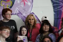 Size: 900x600 | Tagged: bronycon, derpibooru import, emerald city comicon, human, irl, irl human, photo, safe, tara strong