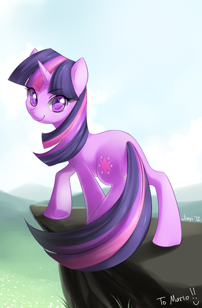 Size: 630x962 | Tagged: safe, artist:jiayi, derpibooru import, twilight sparkle, pony, unicorn, female, mare, solo