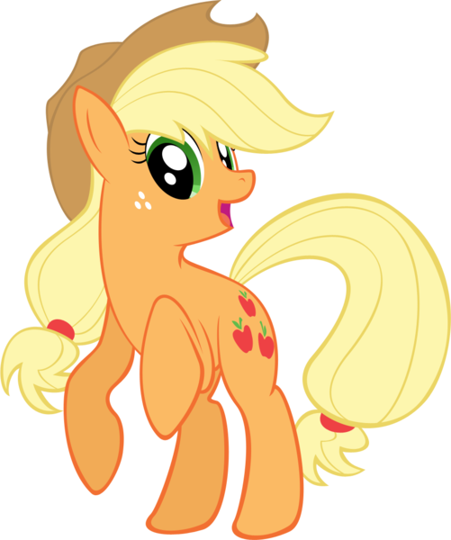 Size: 957x1145 | Tagged: safe, artist:glancojusticar, derpibooru import, applejack, earth pony, pony, female, mare, photoshop, rearing, simple background, solo, transparent background