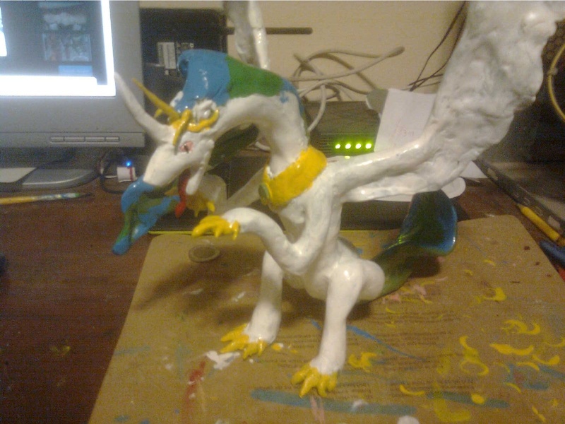 Size: 1600x1200 | Tagged: custom, derpibooru import, dragon, dragonified, irl, photo, princess celestia, safe, sculpture, toy