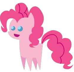 Size: 3000x2913 | Tagged: artist:miketheuser, derpibooru import, high res, pinkie pie, pointy ponies, safe, simple background, solo, transparent background, vector