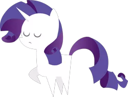 Size: 3000x2282 | Tagged: artist:miketheuser, derpibooru import, high res, pointy ponies, rarity, safe, simple background, solo, transparent background, vector