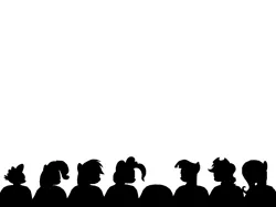 Size: 932x700 | Tagged: applejack, derpibooru import, exploitable, fluttershy, movie, mystery science theater 3000, pinkie pie, rainbow dash, rarity, safe, spike, twilight sparkle