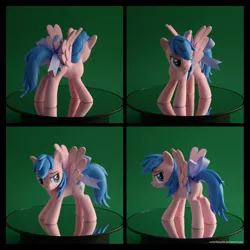 Size: 1700x1700 | Tagged: dead source, safe, artist:aufurfoxache, derpibooru import, firefly, pegasus, pony, bedroom eyes, clay, custom, female, g1, g1 to g4, generation leap, irl, mare, photo, sculpture