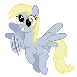 Size: 3000x3000 | Tagged: safe, artist:shachza, derpibooru import, derpy hooves, pegasus, pony, female, high res, mare, simple background, solo, transparent background, vector, waving