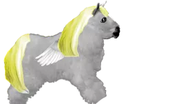 Size: 586x353 | Tagged: safe, derpibooru import, derpy hooves, fluffy pony, pegasus, pony, female, mare, realistic