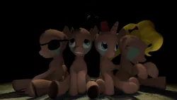 Size: 1600x900 | Tagged: cain, crying, derpibooru import, gmod, grimdark, isaac, judas, magdalene, ponified, the binding of isaac