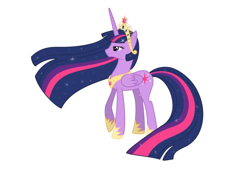 Size: 3333x2500 | Tagged: safe, artist:nianara, derpibooru import, princess twilight 2.0, twilight sparkle, twilight sparkle (alicorn), alicorn, pony, big crown thingy, female, high res, hilarious in hindsight, hoof shoes, jewelry, mare, peytral, regalia, simple background, solo, transparent background, ultimate twilight