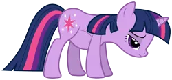 Size: 4995x2323 | Tagged: safe, artist:zutheskunk traces, derpibooru import, twilight sparkle, pony, unicorn, friendship is magic, fat, female, food baby, mare, simple background, solo, stuffed, transparent background, twilard sparkle, unicorn twilight, vector, vector trace