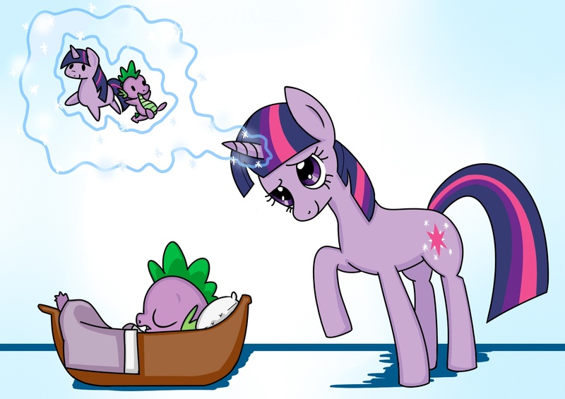 Size: 1450x1024 | Tagged: artist:frankier77, derpibooru import, doll, mama twilight, safe, spike, toy, twilight sparkle