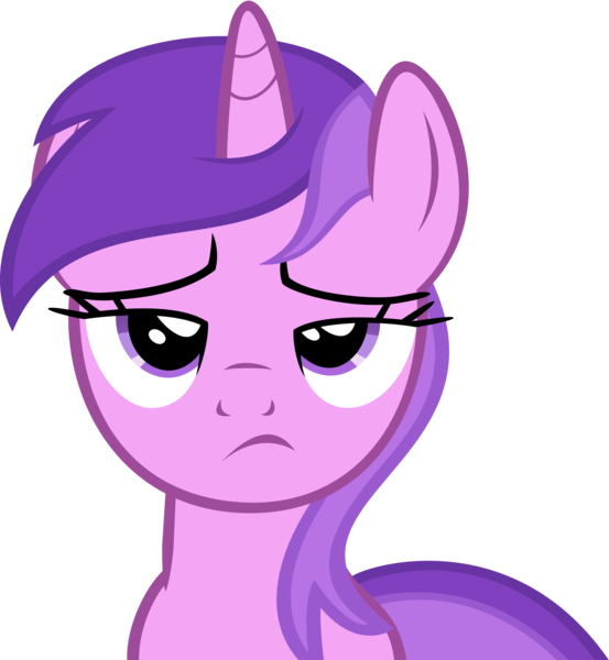 Size: 4320x4685 | Tagged: safe, artist:yenshin, derpibooru import, amethyst star, pony, unicorn, the mysterious mare do well, absurd resolution, female, gimp, mare, simple background, solo, transparent background, unamused, unimpressed