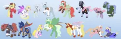 Size: 900x295 | Tagged: artist:yearofthekitty, colette brunel, derpibooru import, emil castagnier, genis sage, kratos aurion, lloyd irving, marta lualdi, martel yggdrasil, mithos yggdrasill, ponified, presea combatir, raine sage, regal bryant, safe, sheena fujibayashi, tales of series, tales of symphonia, yuan ka-fai, zelos wilder