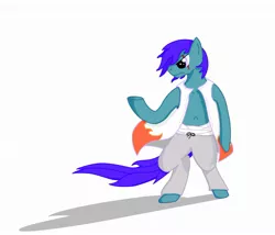 Size: 2113x1809 | Tagged: safe, artist:tyrellus, derpibooru import, oc, unofficial characters only, pony, bipedal, clothes, solo