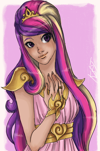 Size: 800x1200 | Tagged: artist:mistix, clothes, derpibooru import, female, humanized, princess, princess cadance, safe, solo