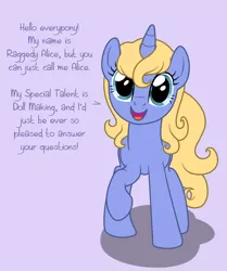 Size: 784x937 | Tagged: artist:pocketsaya, ask, derpibooru import, oc, raggedy alice, safe, unofficial characters only