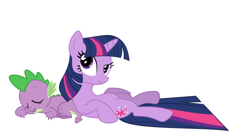 Size: 3000x1714 | Tagged: artist:alexiy777, derpibooru import, safe, spike, twilight sparkle