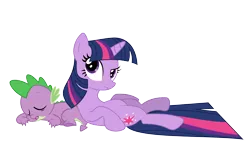 Size: 3000x1714 | Tagged: artist:alexiy777, derpibooru import, safe, spike, twilight sparkle