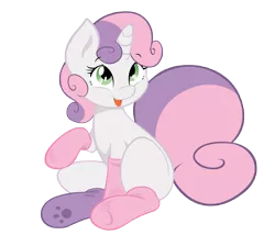 Size: 10000x8570 | Tagged: absurd resolution, artist:alexpony, artist:joey darkmeat, clothes, derpibooru import, .psd available, safe, socks, solo, sweetie belle