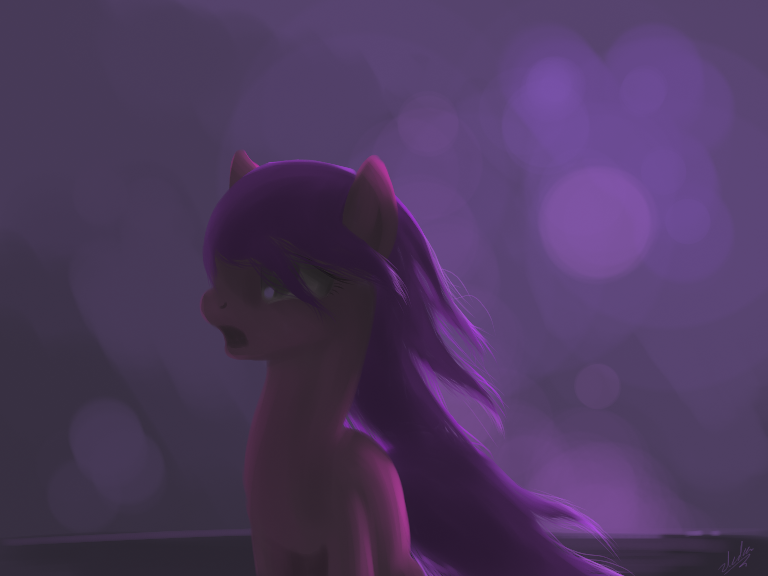 Size: 768x576 | Tagged: safe, artist:zlack3r, derpibooru import, earth pony, pony, female, mare, solo, speedpaint